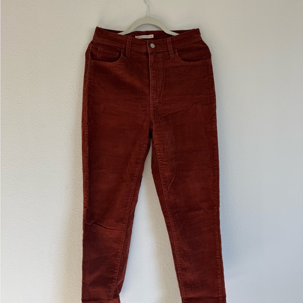 Levi's  Women's High Rise Corduroy Jeans in Rust